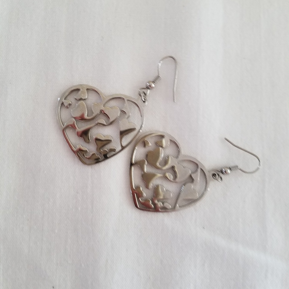 Heart earrings